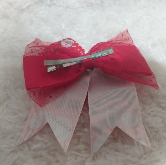 ❤️ HOST PICK ❤️ Nwot hand crafted Christmas 4 pc hair clip bundle - Picture 6 of 8